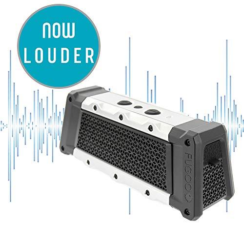 FUGOO Tough 2.0 - Portable Bluetooth Speaker Waterproof Outdoor / Indoor Use 360 Degree Sound - Wireless Stereo Pairing, Rich Loud Sound & Deep Bass, Speakerphone, for Home, Camping, Tailgate, Travel