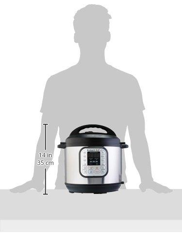 Instant Pot Duo 7-in-1 Electric Pressure Cooker, Sterilizer, Slow Cooker, Rice Cooker, Steamer, Saute, Yogurt Maker, and Warmer, 6 Quart, 14 One-Touch Programs