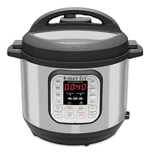 Instant Pot Duo 7-in-1 Electric Pressure Cooker, Sterilizer, Slow Cooker, Rice Cooker, Steamer, Saute, Yogurt Maker, and Warmer, 6 Quart, 14 One-Touch Programs
