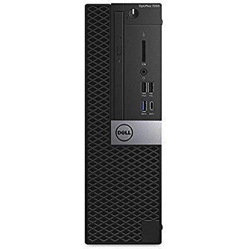 Dell OptiPlex 7050 Small Form Factor, Intel Core 7th Generation i5-7500, 8 GB DDR4, 256 GB M.2 PCIe SSD, Windows 10 Pro (Renewed)