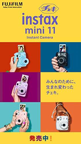 FUJIFILM インスタントカメラ チェキ instax mini 11 スカイブルー INS MINI 11 BLUE