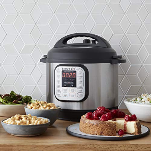 Instant Pot Duo 7-in-1 Electric Pressure Cooker, Sterilizer, Slow Cooker, Rice Cooker, Steamer, Saute, Yogurt Maker, and Warmer, 6 Quart, 14 One-Touch Programs