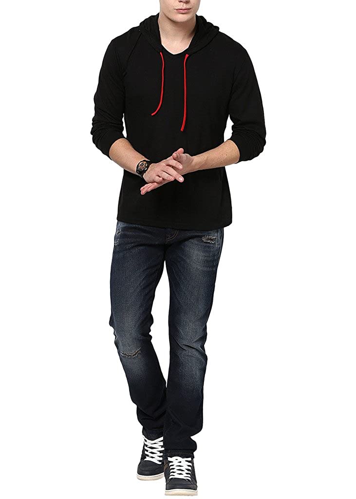 Katso Mens Cotton Hooded T-Shirt