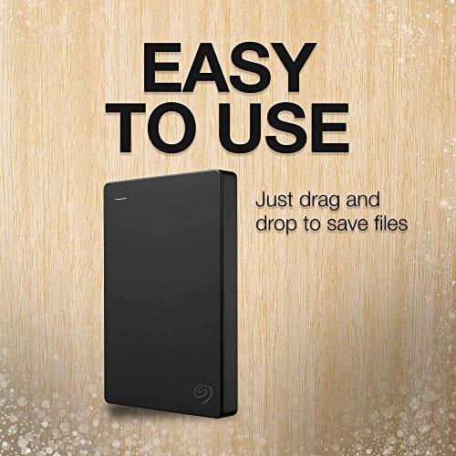 Seagate Portable 2TB External Hard Drive Portable HDD – USB 3.0 for PC, Mac, PS4, & Xbox (STGX2000400)
