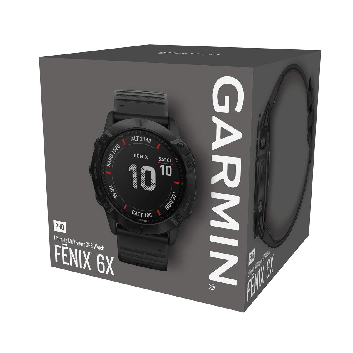 Garmin fenix 6 GPS-multisport-smartklocka med pulsmätning på handleden