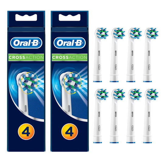 Oral-B Cross Action Diş Fırçası Yedek Başlığı, 8 Adet