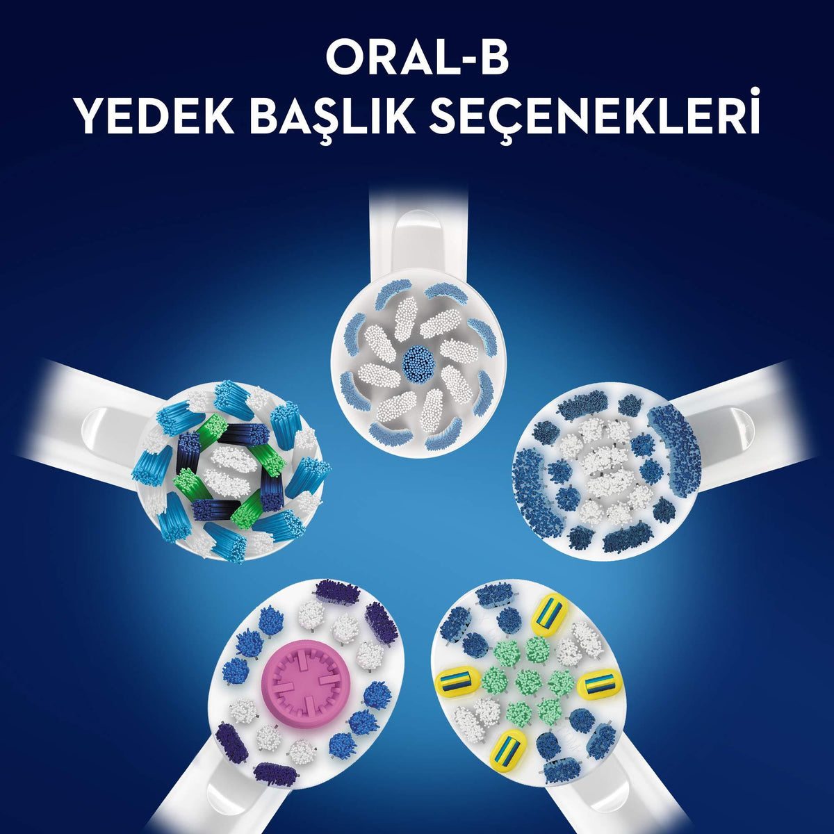 Oral-B Cross Action Diş Fırçası Yedek Başlığı, 8 Adet