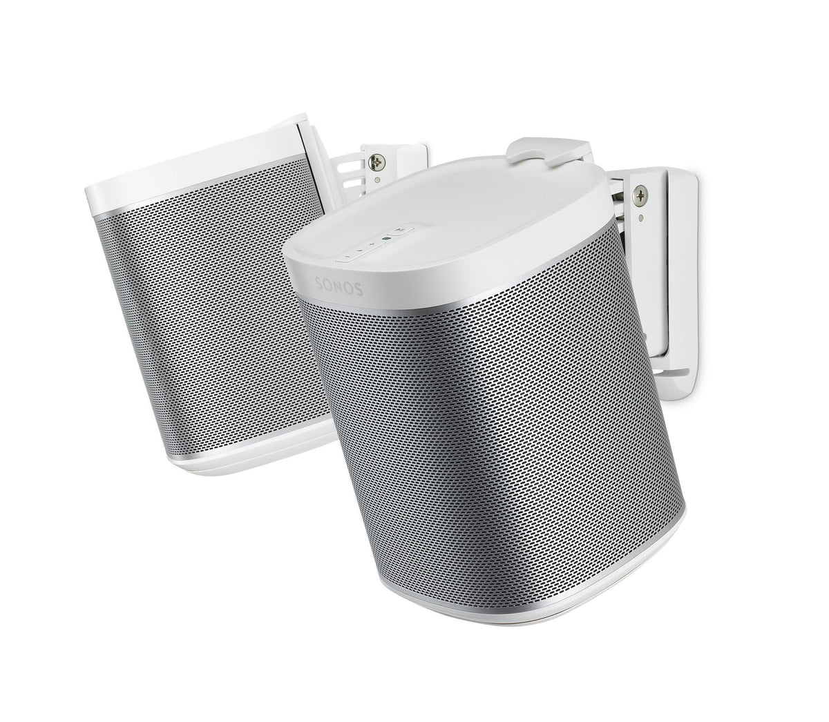 Flexson Väggfäste för Sonos One, One SL and Play:1 Ett Par Vit