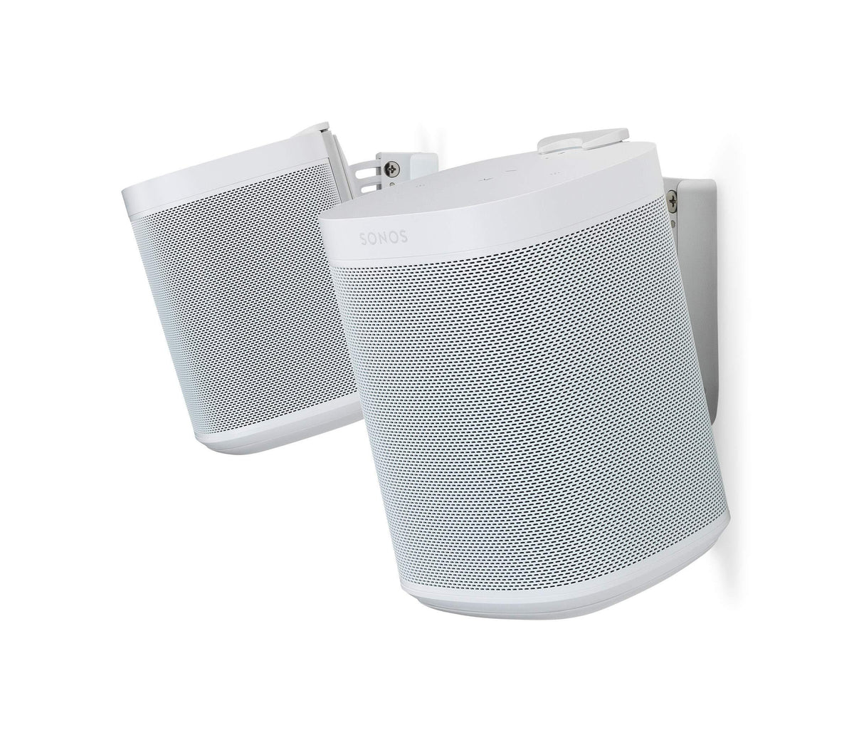 Flexson Väggfäste för Sonos One, One SL and Play:1 Ett Par Vit